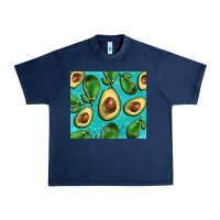 Navy avacadoblue tumbler Urban Heavy Tee - BarkalooDesign