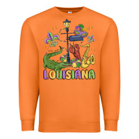 Carrot louisiana mardi gras Premium Sweatshirt - MaliasSmallBusiness