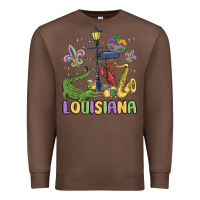 Chestnut louisiana mardi gras Premium Sweatshirt - MaliasSmallBusiness