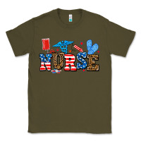 Army Green usa nurse Classic Tee - AdoDesignShop
