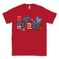 Red usa nurse Classic Tee - AdoDesignShop