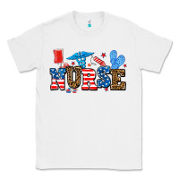 White usa nurse Classic Tee - AdoDesignShop
