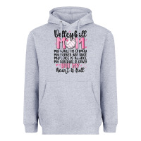 Heather Grey volleyball mom Heavyweight Hoodie - MaliasSmallBusiness