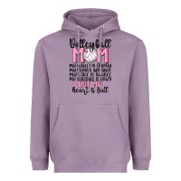 Lavender volleyball mom Heavyweight Hoodie - MaliasSmallBusiness