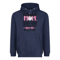 Navy volleyball mom Heavyweight Hoodie - MaliasSmallBusiness