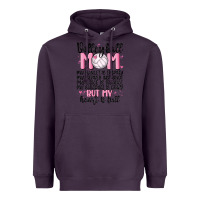 Plum volleyball mom Heavyweight Hoodie - MaliasSmallBusiness