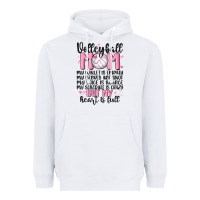 White volleyball mom Heavyweight Hoodie - MaliasSmallBusiness