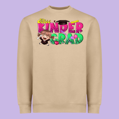 Miss Kinder Grad Heavyweight Sweatshirt Designed By Texasbilliewilder