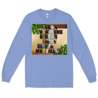 Colony Blue fathers day Long Sleeve Tee - AdoDesignShop