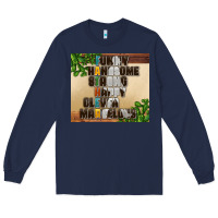 Navy fathers day Long Sleeve Tee - AdoDesignShop