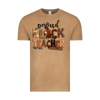 Vintage Camel proud black teacher Vintage Tee - Zillion Design Studio