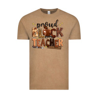 Vintage Coffee proud black teacher Vintage Tee - Zillion Design Studio