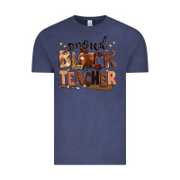 Vintage Denim proud black teacher Vintage Tee - Zillion Design Studio