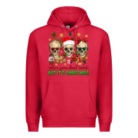 Cardinal When Your Dead Inside But It's Christmas Premium Hoodie - BundleAndBundleShop