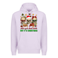 Lilac When Your Dead Inside But It's Christmas Premium Hoodie - BundleAndBundleShop