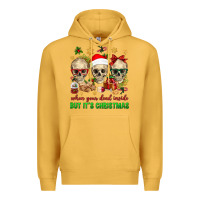Mustard When Your Dead Inside But It's Christmas Premium Hoodie - BundleAndBundleShop