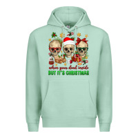 Seafoam When Your Dead Inside But It's Christmas Premium Hoodie - BundleAndBundleShop