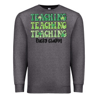 Charcoal Heather teaching lucky charm Premium Sweatshirt - MaliasSmallBusiness