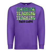 Purple teaching lucky charm Premium Sweatshirt - MaliasSmallBusiness