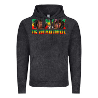 Vintage Black black is beautiful juneteenth Vintage Hoodie - texasbilliewilder