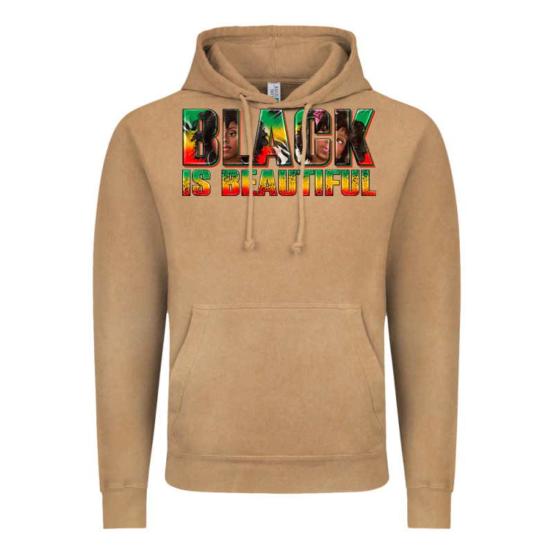 Black Is Beautiful Juneteenth Vintage Hoodie by texasbilliewilder | Teevron