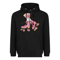 Black skate Heavyweight Hoodie - MaliasSmallBusiness