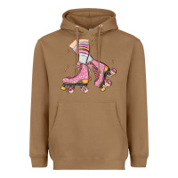 Toasted Coconut skate Heavyweight Hoodie - MaliasSmallBusiness