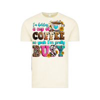 Vintage Arctic i'm holding a cup of coffee so yeah i'm pretty bus Vintage Tee - Zillion Design Studio