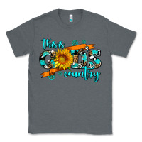 Charcoal Heather this is gods country sunflower Classic Tee - AdoDesignShop