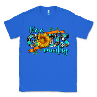 True Royal this is gods country sunflower Classic Tee - AdoDesignShop