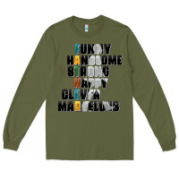 Army Green father words Long Sleeve Tee - AdoDesignShop