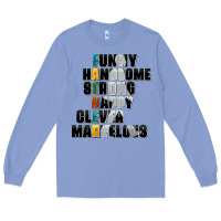 Colony Blue father words Long Sleeve Tee - AdoDesignShop