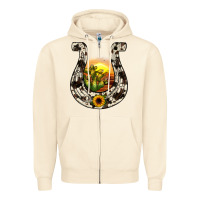 Sandshell horseshoe sunset Zipper Hoodie - JahusDesignShop