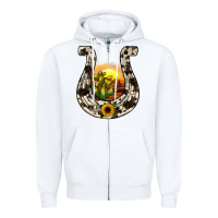 Horseshoe Sunset Zipper Hoodie | Teevron