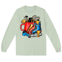 Matcha hockey coffee Long Sleeve Tee - AdoDesignShop