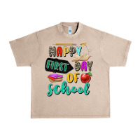 French Oak happy first day of school Urban Heavy Tee - Zillion Design Studio