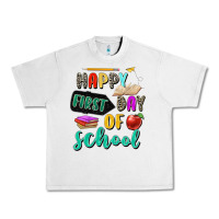 Lunar Rock happy first day of school Urban Heavy Tee - Zillion Design Studio