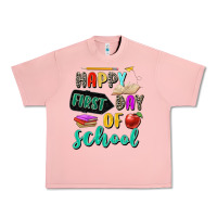 Salmon happy first day of school Urban Heavy Tee - Zillion Design Studio