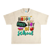 Sandshell happy first day of school Urban Heavy Tee - Zillion Design Studio