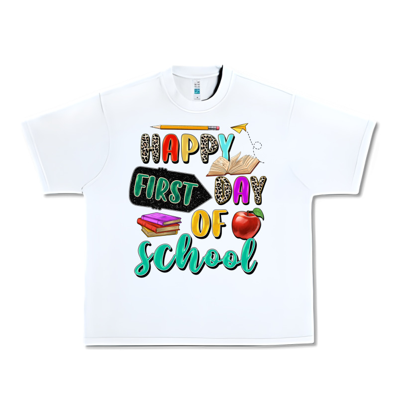 Happy First Day Of School Urban Heavy Tee by Zillion Design Studio | Teevron