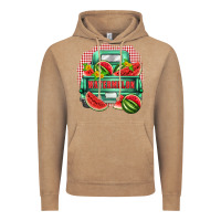Vintage Coffee watermelon truck Vintage Hoodie - Zillion Design Studio