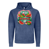 Vintage Denim watermelon truck Vintage Hoodie - Zillion Design Studio