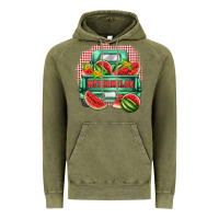 Vintage Olive watermelon truck Vintage Hoodie - Zillion Design Studio
