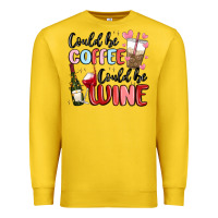 Lemon could be coffee could be wine Premium Sweatshirt - MaliasSmallBusiness