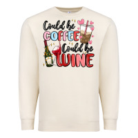 Sandshell could be coffee could be wine Premium Sweatshirt - MaliasSmallBusiness