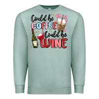 Seafoam could be coffee could be wine Premium Sweatshirt - MaliasSmallBusiness