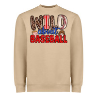Wild About Baseball Heavyweight Sweatshirt | Teevron