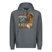 Rock Small Town Life Premium Hoodie - BundleAndBundleShop