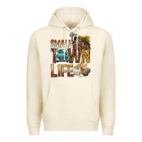 Tofu Small Town Life Premium Hoodie - BundleAndBundleShop