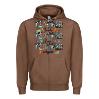 Chestnut teacher teach love inspire Zipper Hoodie - JahusDesignShop